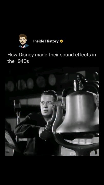 In the 1940s, Disney created sound effects using a technique called “foley,” where artists manually produced sounds to match the actions on screen. These effects were often made with everyday objects—such as using coconut shells for horse
