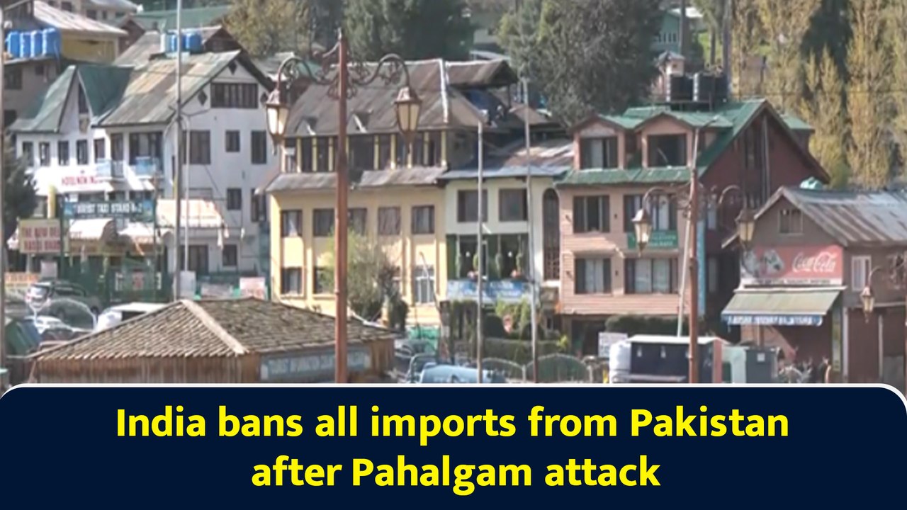 India bans all imports from Pakistan after Pahalgam attack