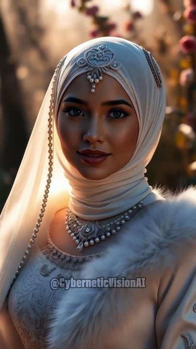 Hijabi Bridal Look #hijab #hijabstyle #hijabfashion