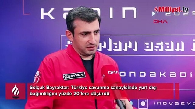KKTC'de TEKNOFEST heyecanı devam ediyor! Selçuk Bayraktar: Savunma sanayisinde yurt dışı bağımlılığını yüzde 20’lere düştü