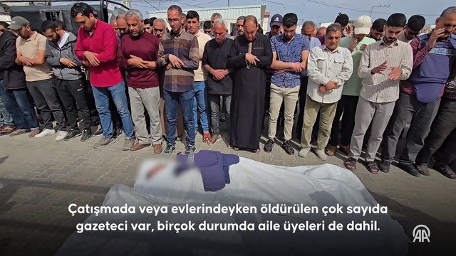 BM, İsrail'in saldırıları altındaki Gazze'deki gazeteci ölümlerinin 'kasti' olduğuna inanıyor