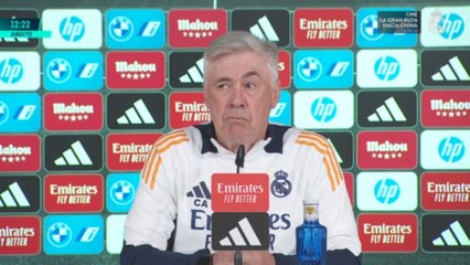 Rueda de prensa completa de Ancelotti, previa Real Madrid vs. Celta