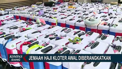 Jemaah Haji Kloter Awal Sudah Diberangkatkan ke Arab Saudi