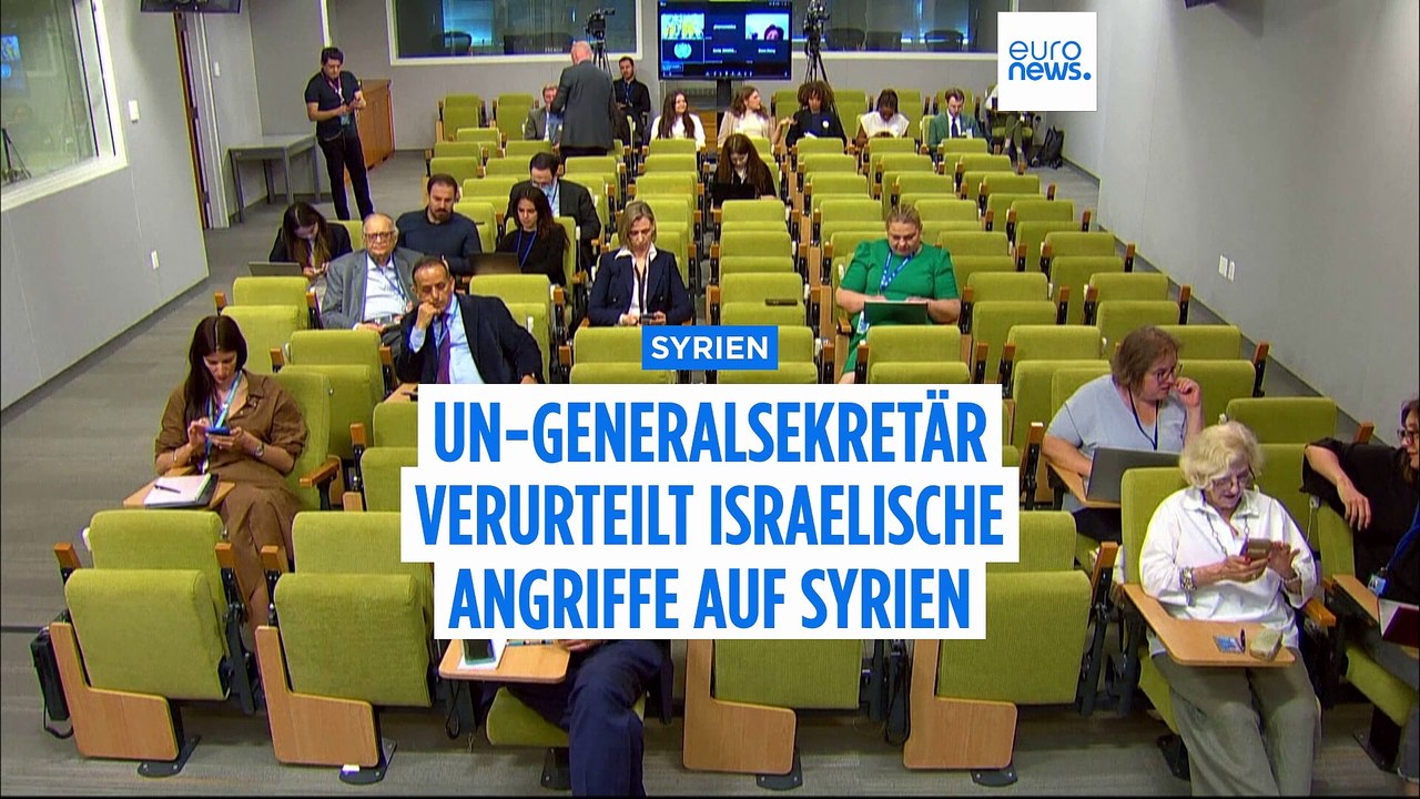 UN-Generalsekretär verurteilt israelische Angriffe auf Syrien
