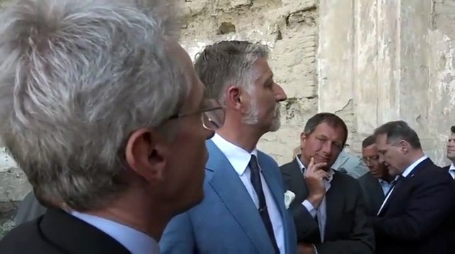 Ministro Giuli in visita al Real Albergo dei Poveri di Napoli