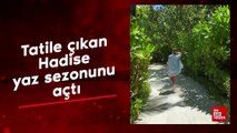 Tatile çıkan Hadise yaz sezonunu açtı