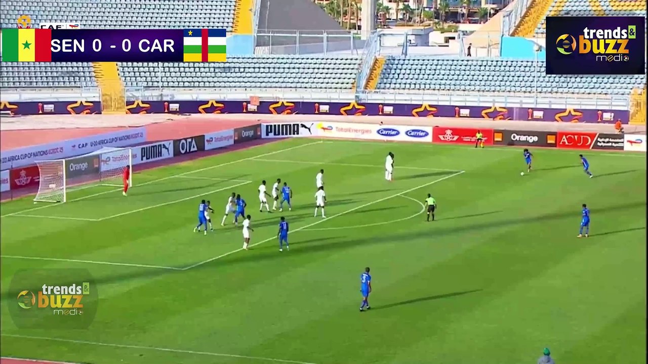 Senegal vs Central African Republic | Egypt 2025 AFCON Highlights