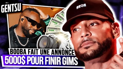Booba propose 5 000 $ pour finir Gims ❌