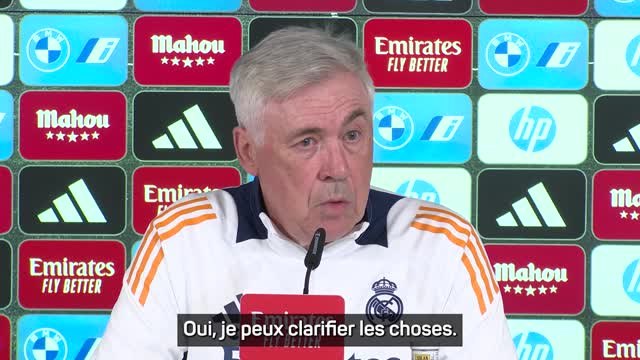 Real Madrid - Ancelotti : Je parlerai de mon avenir le 25 mai et pas avant
