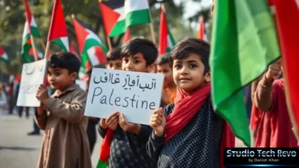 Pakistan-Palestine Solidarity | Humanitarian Message | War & Hope