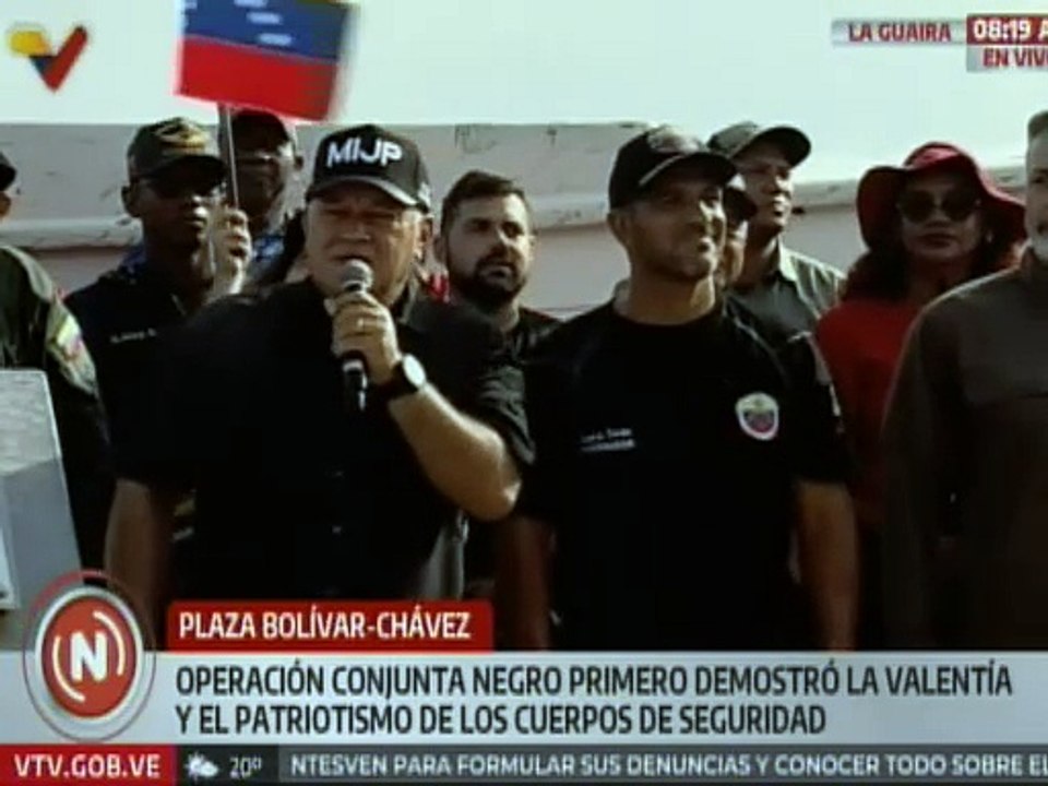 Vicepdte. Sectorial Cabello: Cada vez que lo intenten los enemigos de la patria serán derrotados