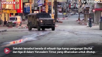 UNRWA Peringatkan Tidak Menutup Enam Sekolah di Yerusalem Timur