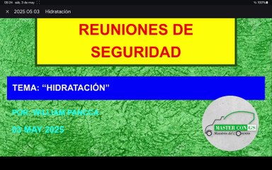2025 05 03 - Hidratación