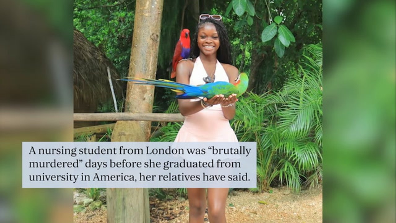 Nursing student from London stabbed to death days before graduation from US university