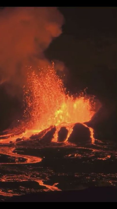 Increíbles imágenes del volcán Kilauea, que sigue activo tras un mes en erupción