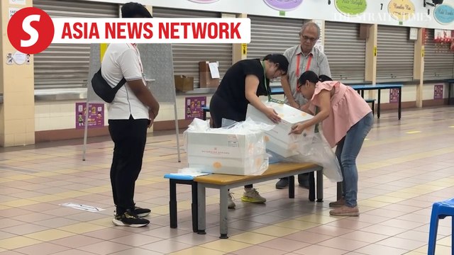 The Straits Times | Ballot counting underway after GE2025 polls close in Singapore