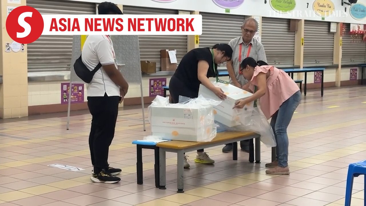 The Straits Times | Ballot counting underway after GE2025 polls close in Singapore