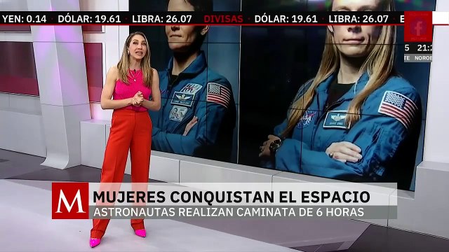 Astronautas de la NASA realizan quinta caminata espacial femenina tras retraso de 6 años