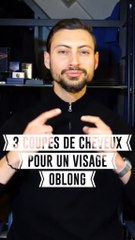 3 coupes de cheveux pour un visage oblong ✂️