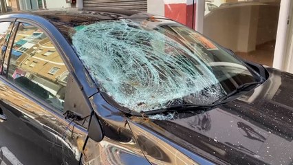 Un hombre muere en Málaga tras caer desde un octavo piso en llamas