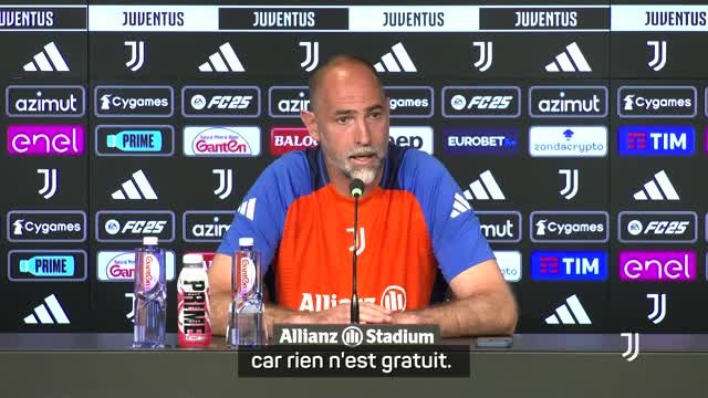 Juventus - Tudor : Ce sont les joueurs qui doivent se fixer des objectifs élevés