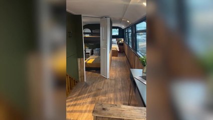 London bus converted into £50k two-bed apartment up for sale on eBay