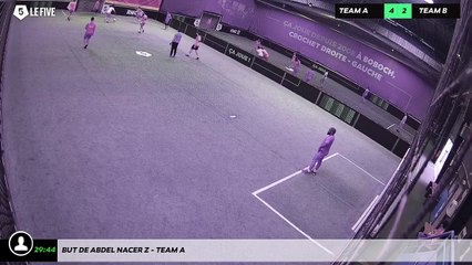 But de Abdel Nacer Z - Team A