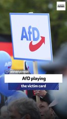 Journalist: AfD playing the victim card