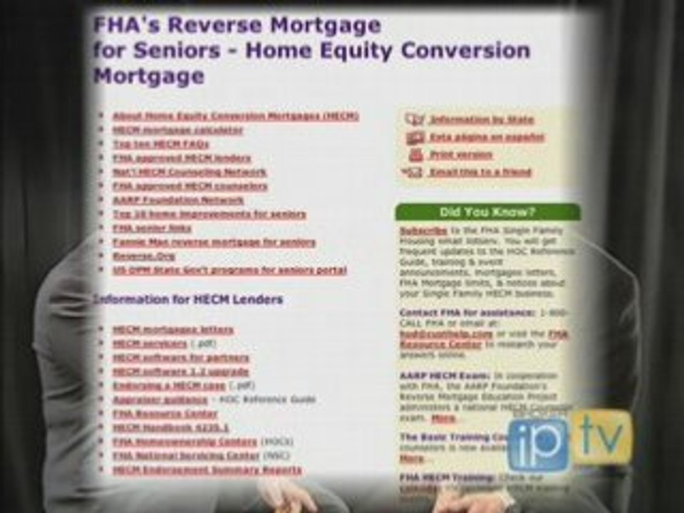 Pete Lansing talks about FHA and VA with HUD repos