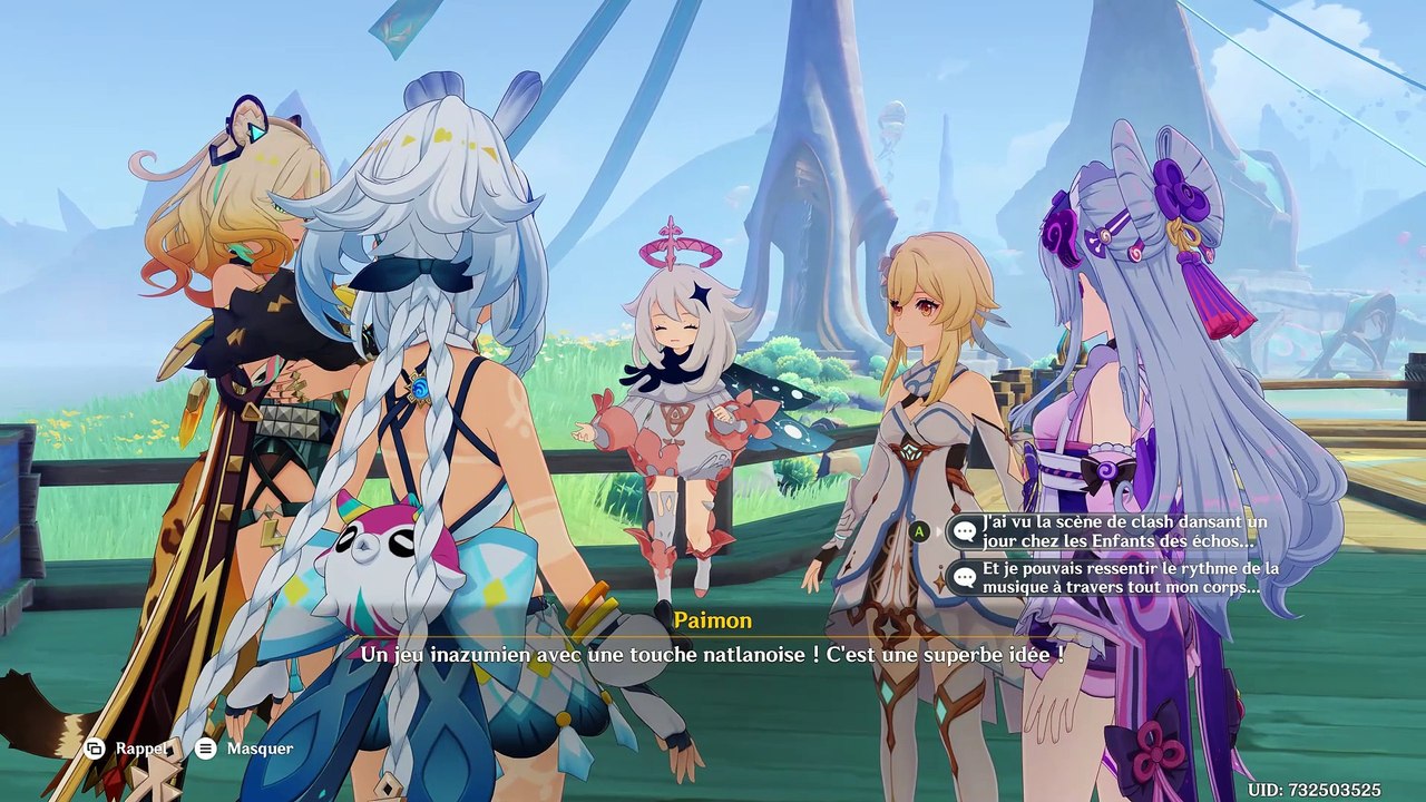 Genshin Impact Nathlan Caramboles de balles, secousses rythmiques