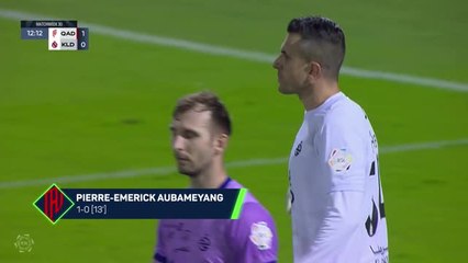 Saudi Pro League -  Al-Qadisiyah s'impose avec un doublé d'Aubameyang