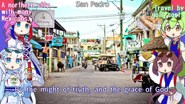 Belize National Anthem Land of the Free English Chorus (NEUTRINO) / English Subtitles