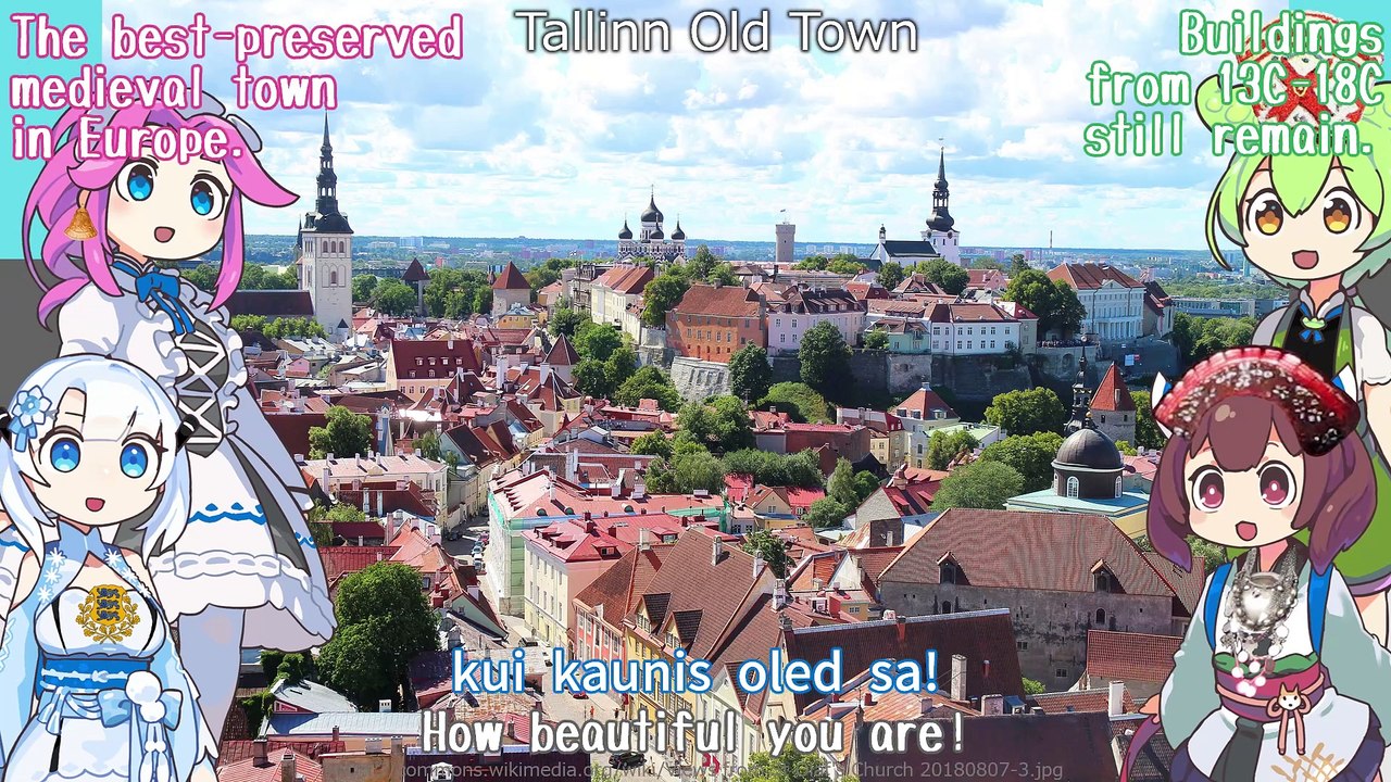 Estonia National Anthem "Mu isamaa, mu õnn ja rõõm - My Fatherland, My Happiness and Joy" Estonian Chorus / English Subtitles