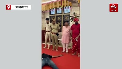 जीण माता मंदिर में मॉकड्रिल, मंदिर में घुसे दो आतंकवादियों को मार गिराया