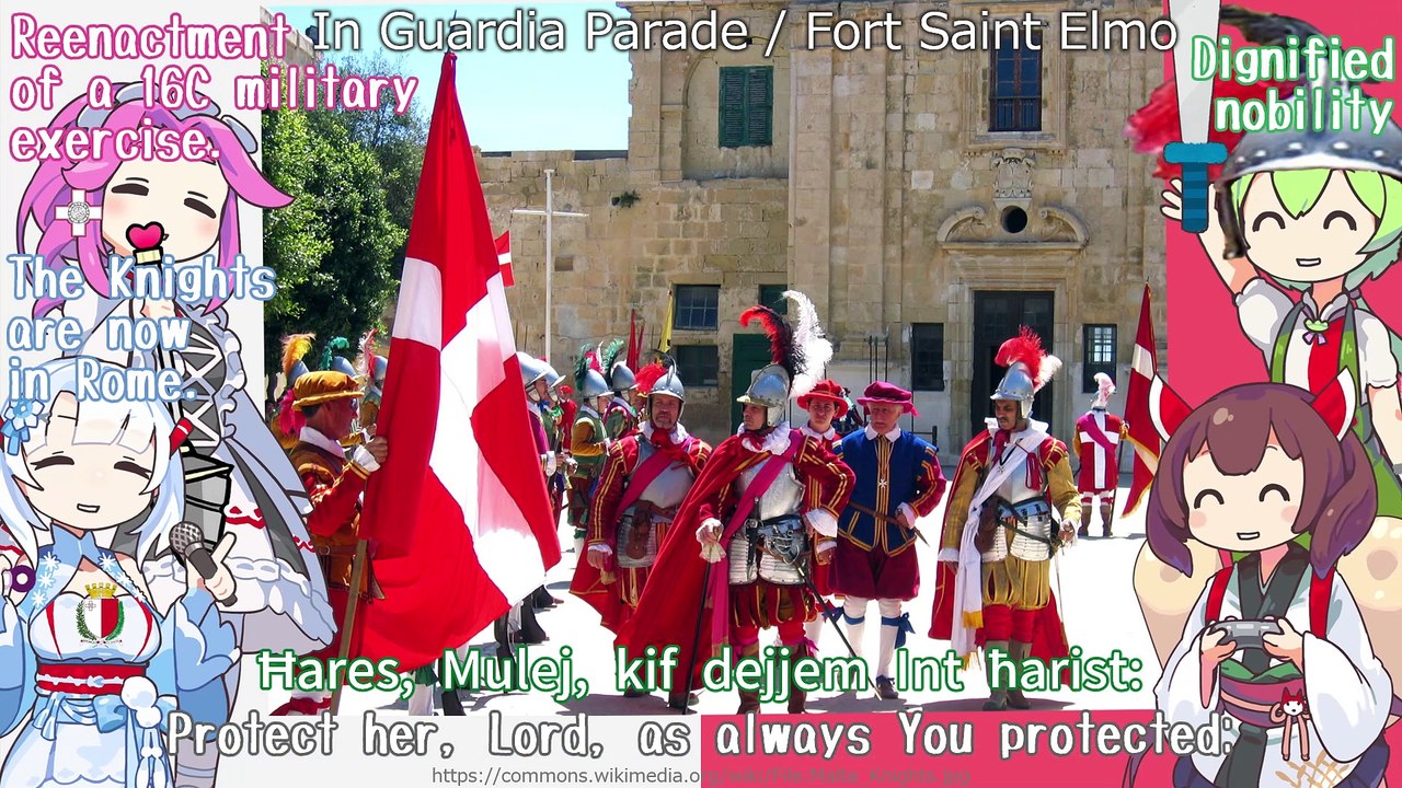 Malta National Anthem "L-Innu Malti - The Maltese Hymn" Maltese Chorus (NEUTRINO) / English Subtitles