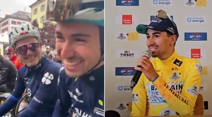 Cyclisme - Tour de Romandie 2025 - Lenny Martinez : "On en plaisantait ce matin avec David Gaudu... il m'avait que je gagnerai !"