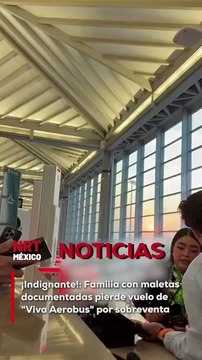 Una familia que había realizado el check-in y documentado sus maletas se vio imposibilitada de abordar su vuelo de Viva Aerobus debido a la sobreventa de boletos por parte de la aerolínea. La frustrante situación generó molestia e incertidumbre para los p