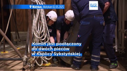Konklawe: Komin zainstalowany nad Kaplicą Sykstyńską, planowany test dymu