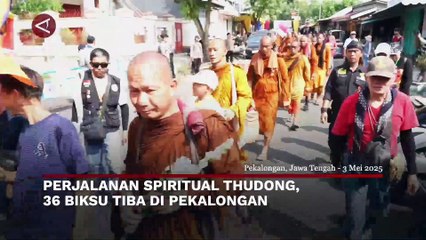 Jelang Waisak 2025: Kisah 36 Biksu Lintas Negara Menuju Candi Borobudur