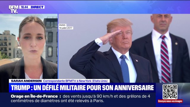 Un défilé militaire sera organisé le 14 juin aux États-Unis, jour de l'anniversaire de Donald Trump