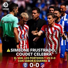 ⚠️ ¡SIMEONE FRUSTRADO, COUDET CELEBRA! 🔥 EL VAR, LOS PORTEROS Y UN 0-0 CON SABOR A GUERRA ⚽
