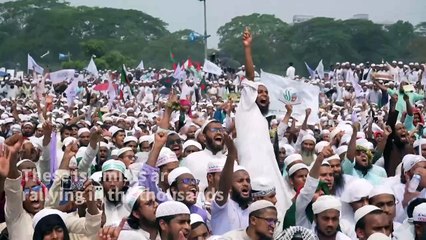 Thousands join rally by Islamist Group Hefazat-e-Islam in Bangladesh