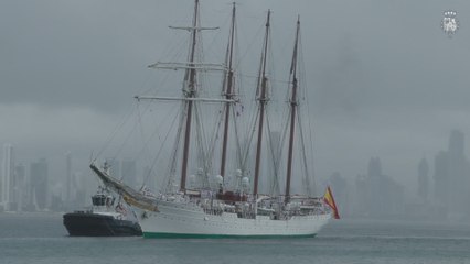 El emotivo reencuentro entre la princesa Leonor y la reina Letizia en Panamá