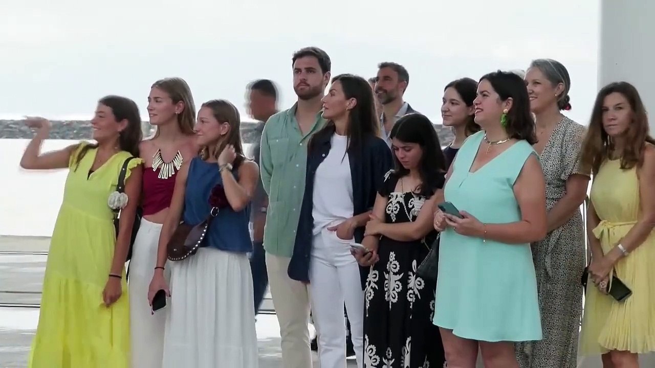 La Princesa Leonor se reencuentra por la Reina Letizia tras meses en el buque Elcano