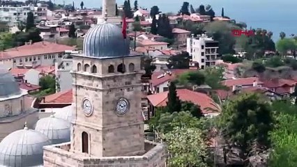 Antalya’nın tarihi saat kulesi sustu: Zaman durdu