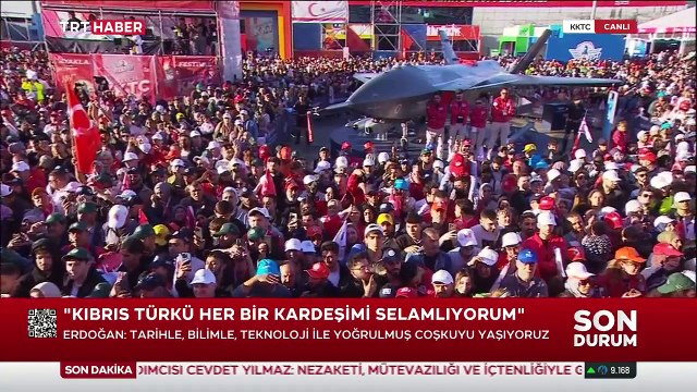 Cumhurbaşkanı Erdoğan: Türk milleti ve Kıbrıs Türkü olarak bu topraklarda ev sahibiyiz