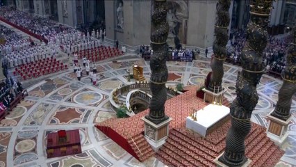 Cardinals attend mass on eighth day of mourning for Pope Francis