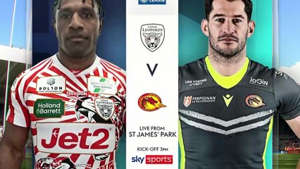 Le replay de Leigh Leopards - Dragons Catalans - Rugby à XIII - Super League