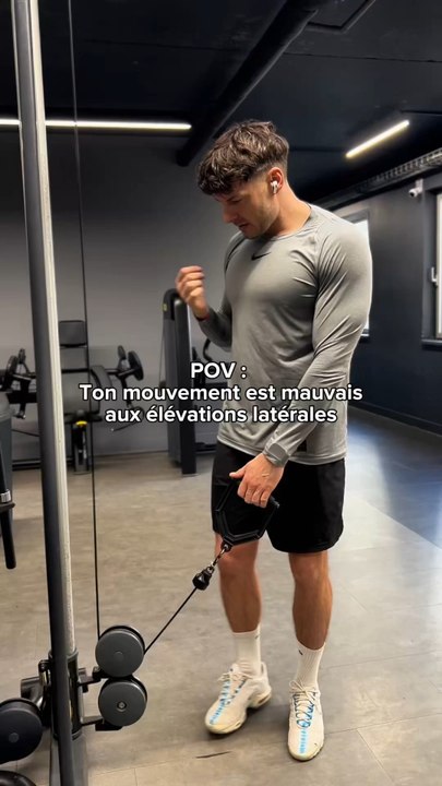 Ton mouvement est mauvais aux élévations latérales