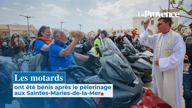 Aux Saintes-Maries-de-la-Mer, le pèlerinage des motards sous le signe de la bénédiction